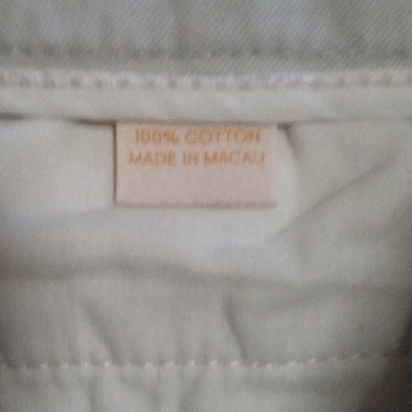 J. Crew Light Tan Khaki City Fit Cotton Chino Shorts Summer Size 10 - Picture 7 of 7
